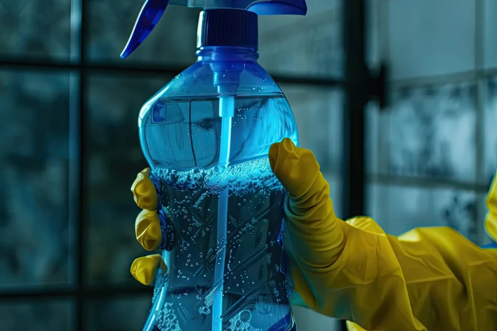 Alkaline cleaning agents for marine engine rooms