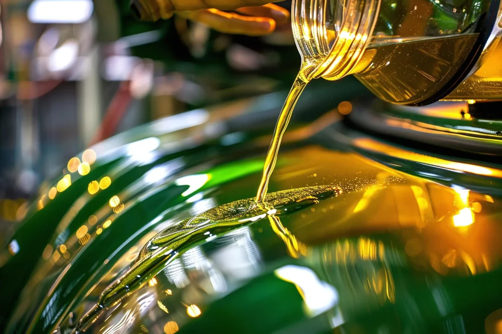 Hydraulic oils for marine deck machinery