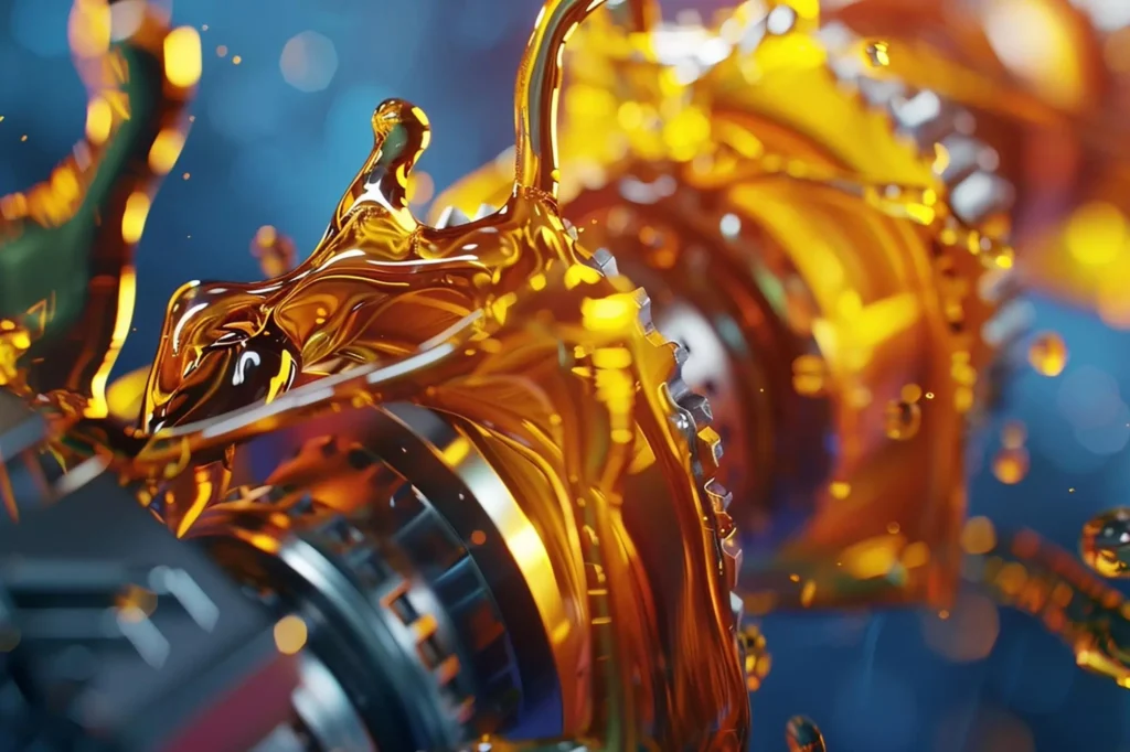 Mineral-based hydraulic oils for industrial presses