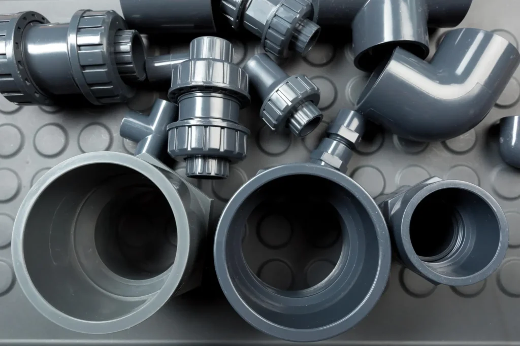 Flanged fittings for large-diameter pipelines
