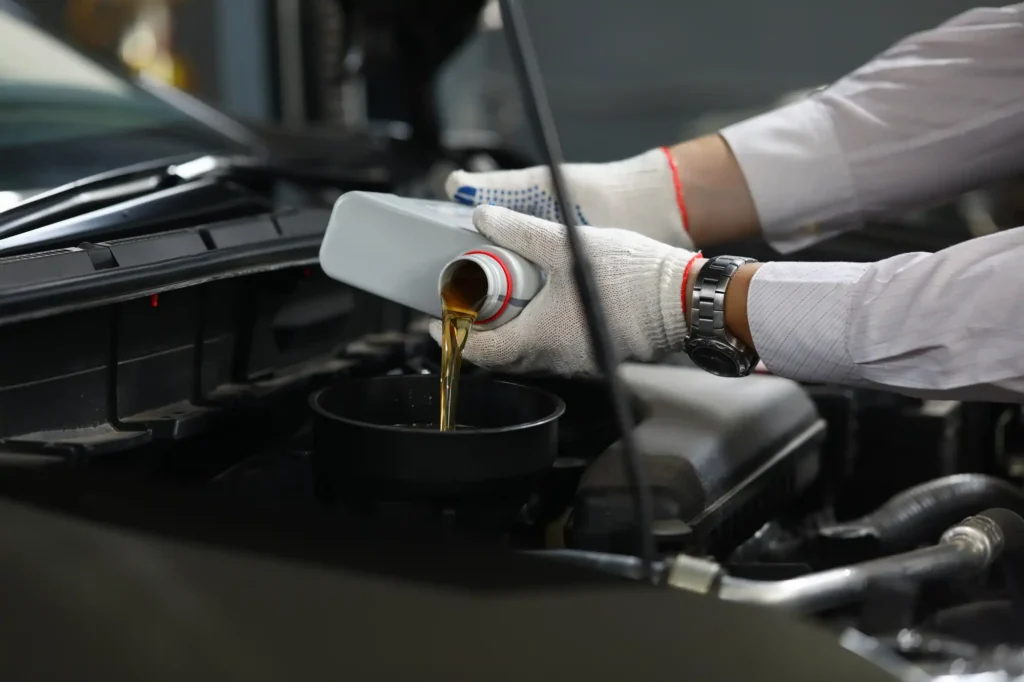 Synthetic lubricants for offshore drilling equipment