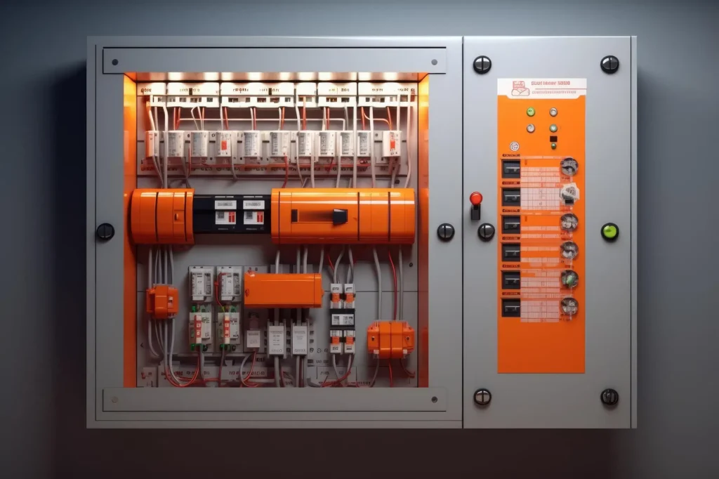 Main breaker panel for commercial and residential buildings