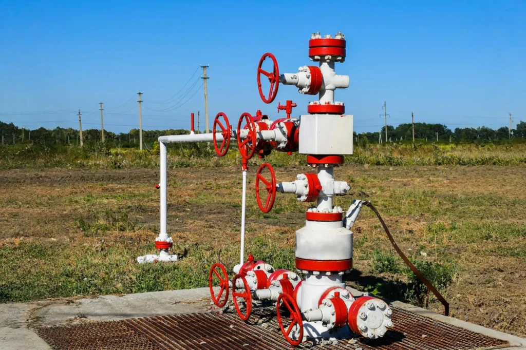 "Dual completion wellhead system for multi-zone reservoirs" "Subsea Christmas tree installed on deepwater oilfield" "Surface Christmas tree assembly on offshore platform"