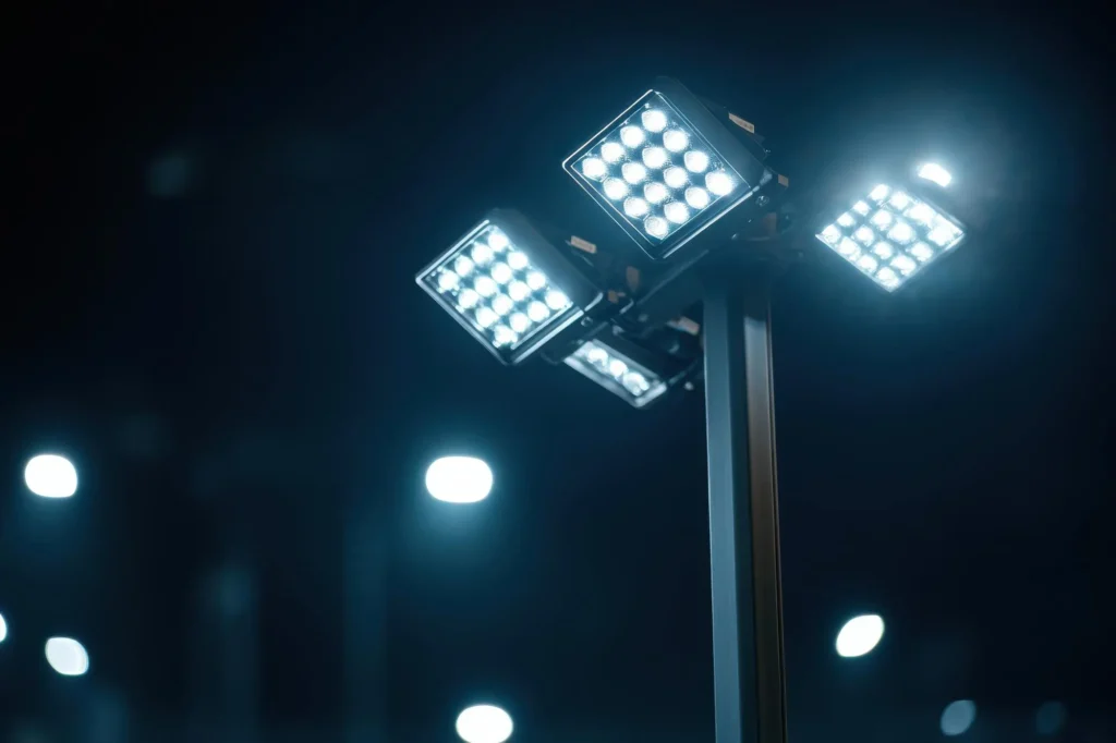 Explosion-proof floodlight for hazardous zones