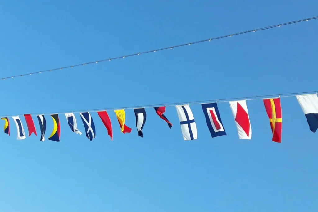 "Permanent vinyl sticker for machinery labeling" "Heavy-duty reflective vinyl sticker for safety signage" "Laminated vinyl label for oilfield equipment" "Anti-slip vinyl sticker for industrial floors" "Glow-in-the-dark vinyl marker for low-light operations" "Magnetic vinyl sticker for temporary equipment tracking" "Industrial safety flag for offshore crane signaling" "Nautical code flag for ship-to-ship communication" "Company logo flag for industrial facility identification" "Warning and danger flag for oilfield safety" "High-visibility dockside flag for maritime operations" "Custom-sized polyester operational flag for offshore platform"