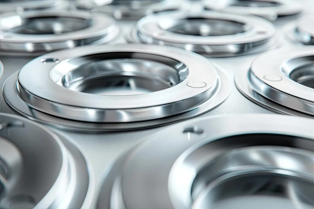 Thrust bearing handling axial loads in turbines